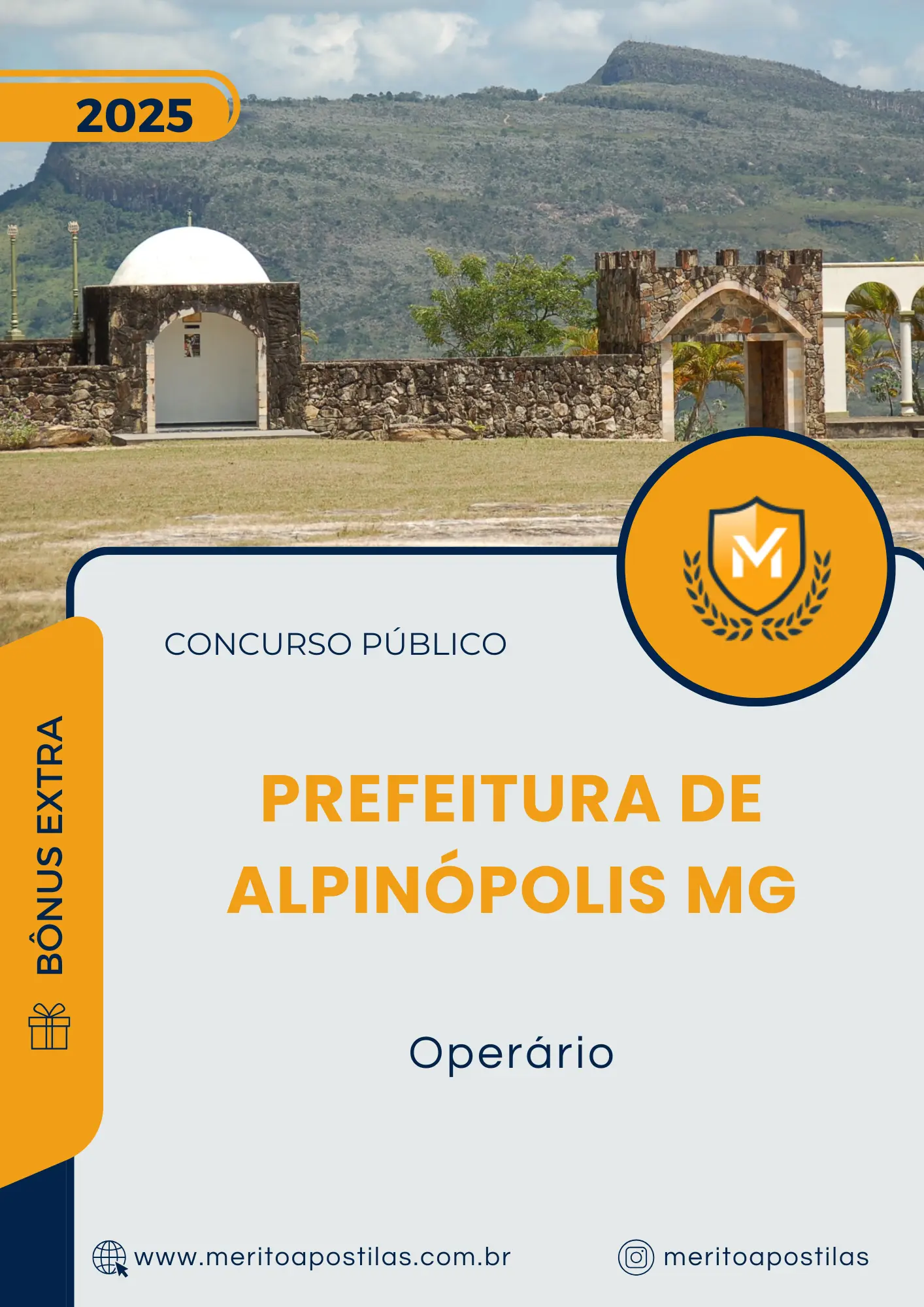 Apostila Operário Prefeitura de Alpinópolis MG 2025