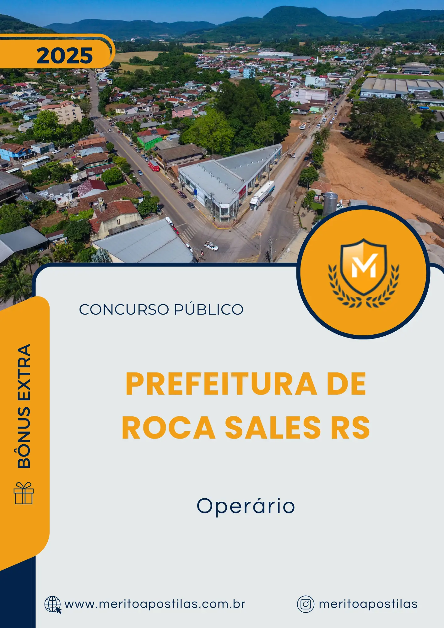 Apostila Operário Prefeitura de Roca Sales RS 2025