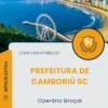 Apostila Operário Braçal Prefeitura de Camboriú SC 2025
