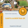 Apostila Operário Braçal Prefeitura de Santa Albertina SP 2025