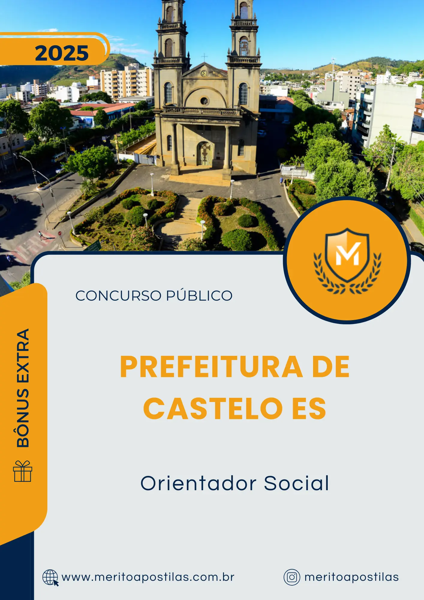 Apostila Orientador Social Prefeitura de Castelo ES 2025