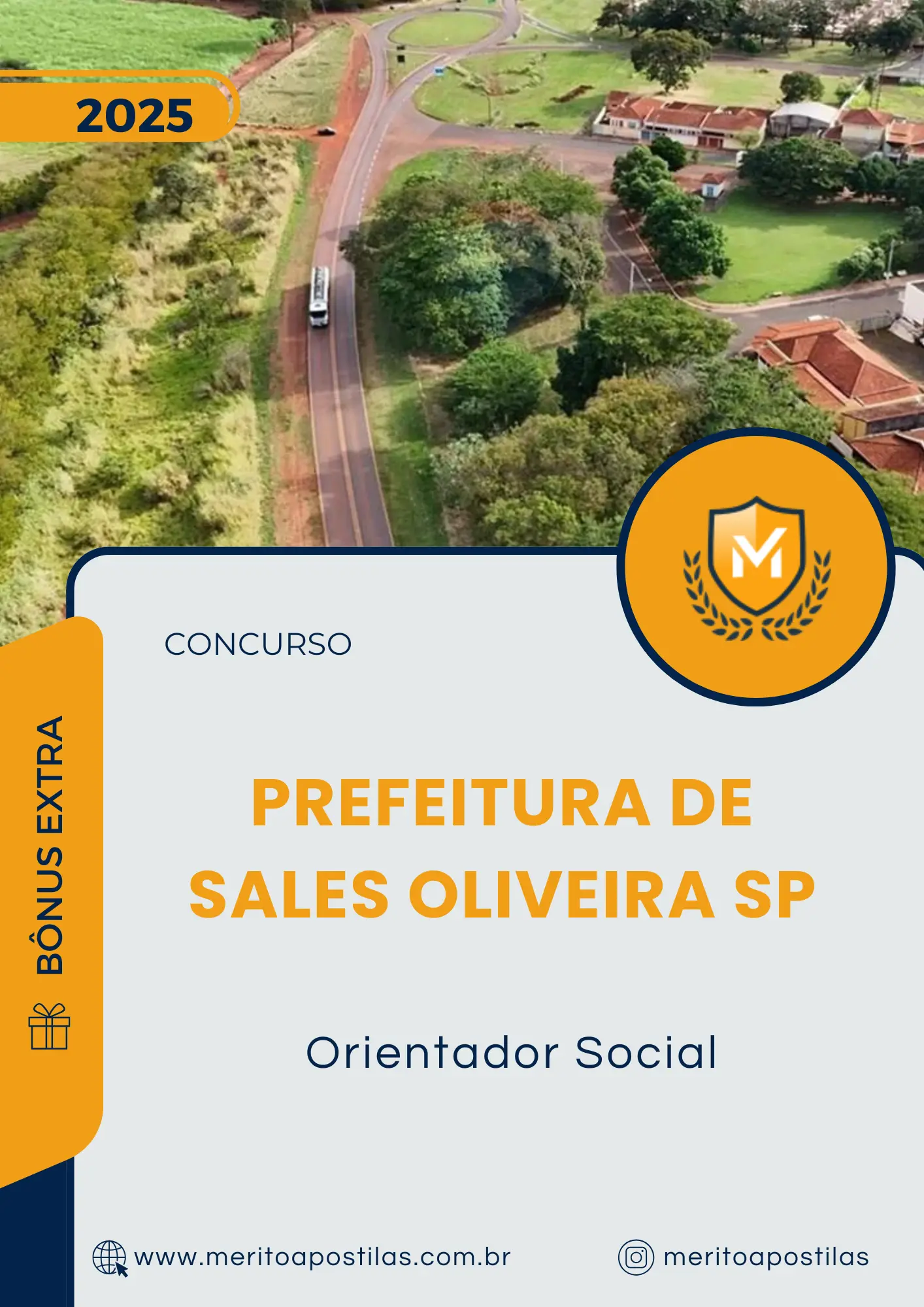 Apostila Orientador Social Prefeitura de Sales Oliveira SP 2025