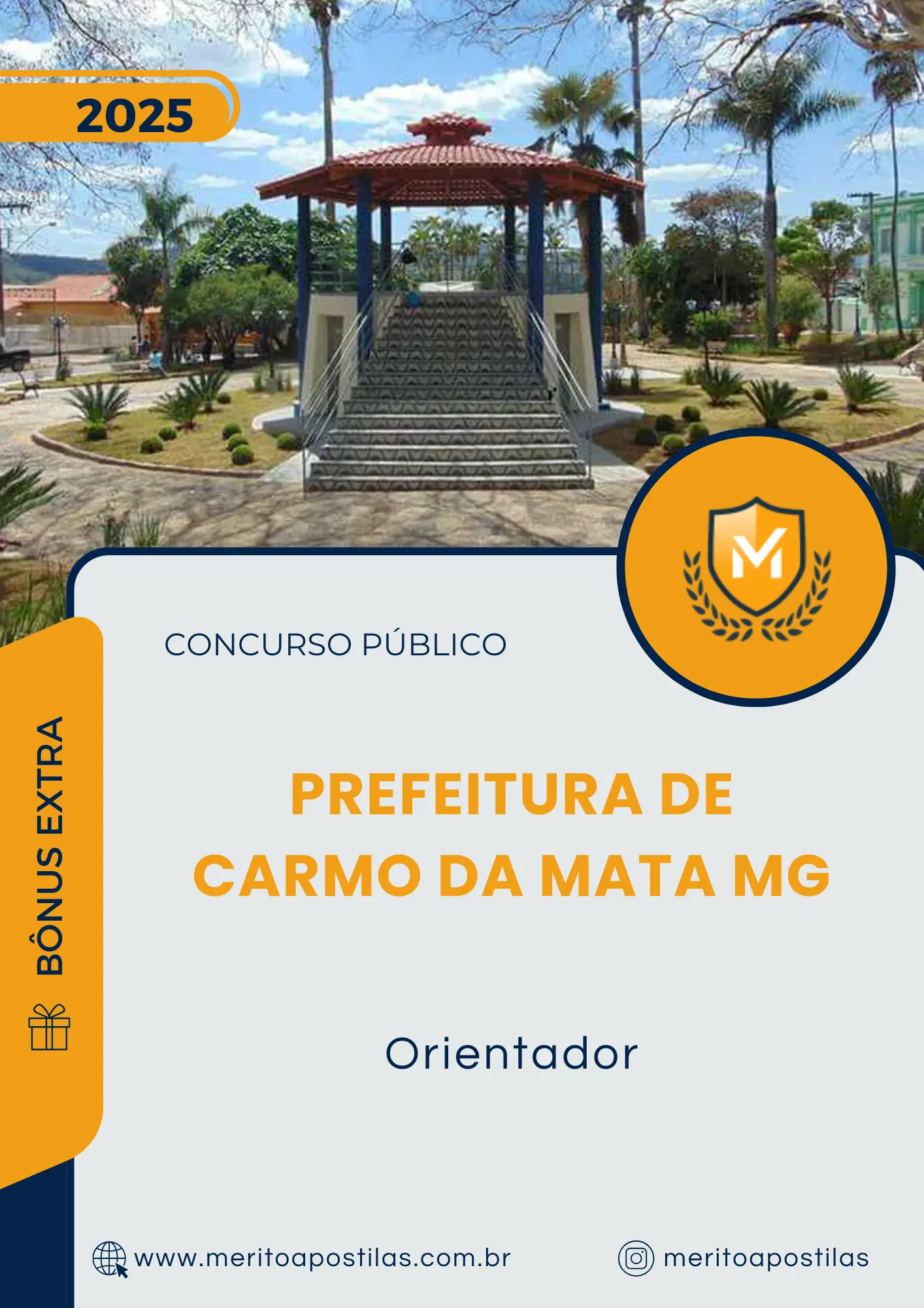 Apostila Orientador Prefeitura de Carmo da Mata MG 2025