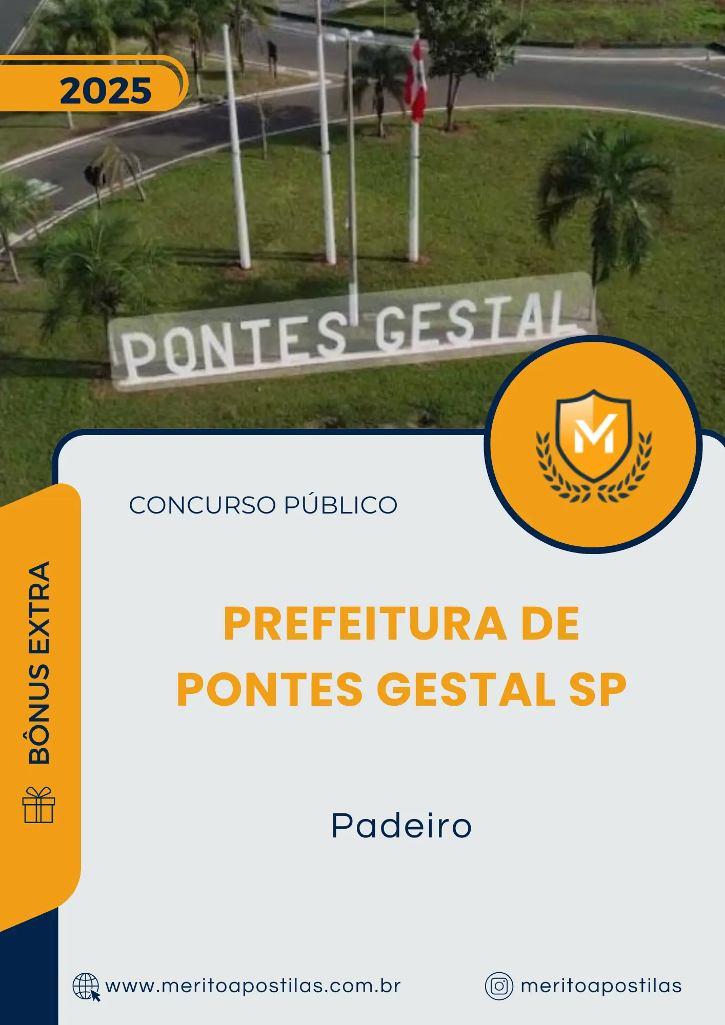 Apostila Padeiro Prefeitura de Pontes Gestal SP 2025