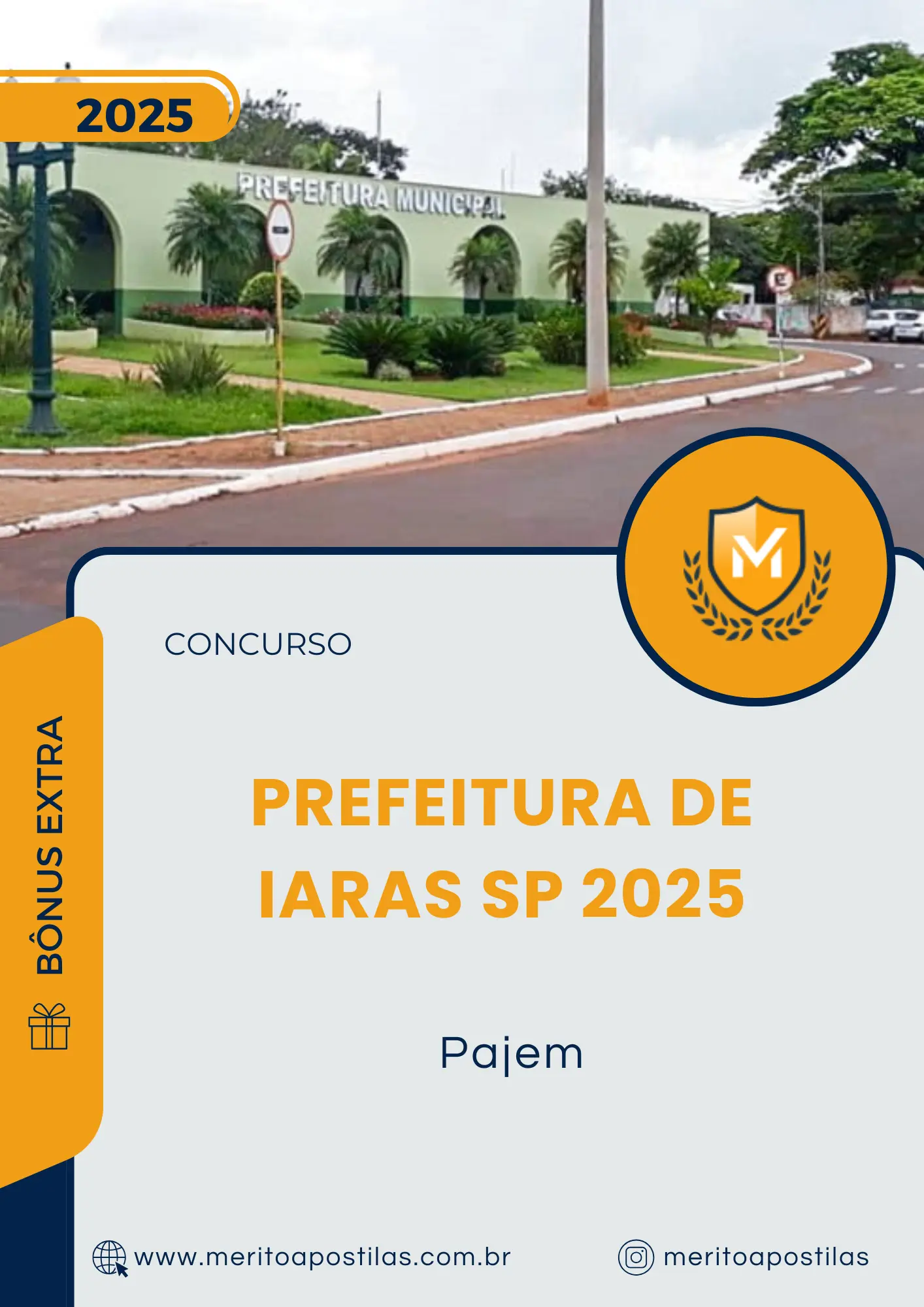 Apostila Pajem Prefeitura de Iaras SP 2025