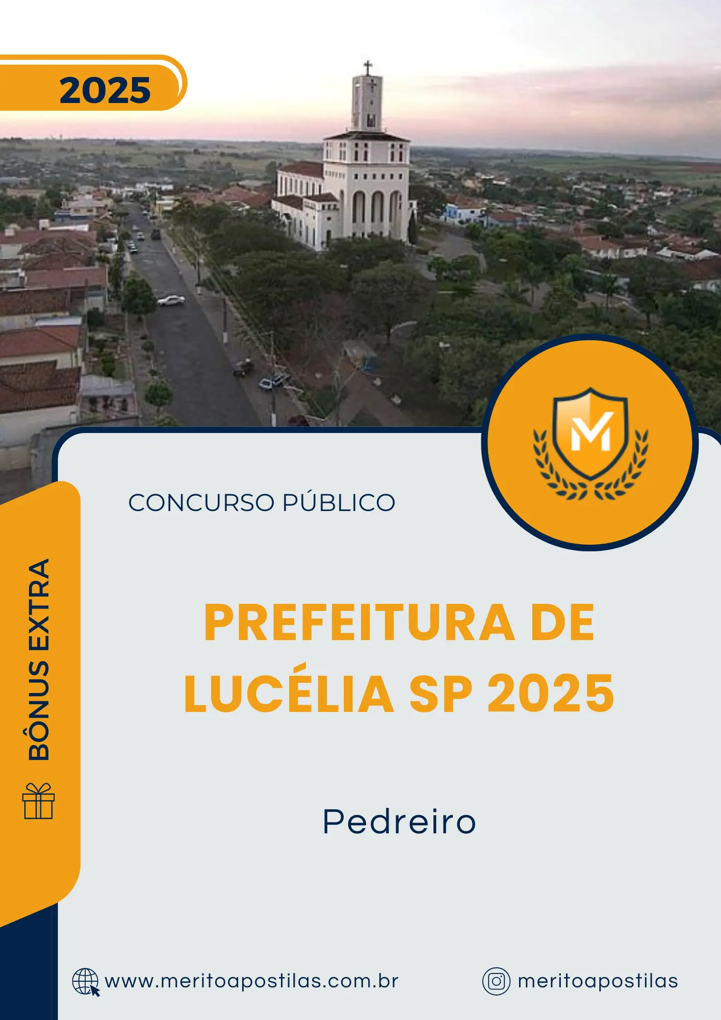 Apostila Pedreiro Prefeitura de Lucélia SP 2025