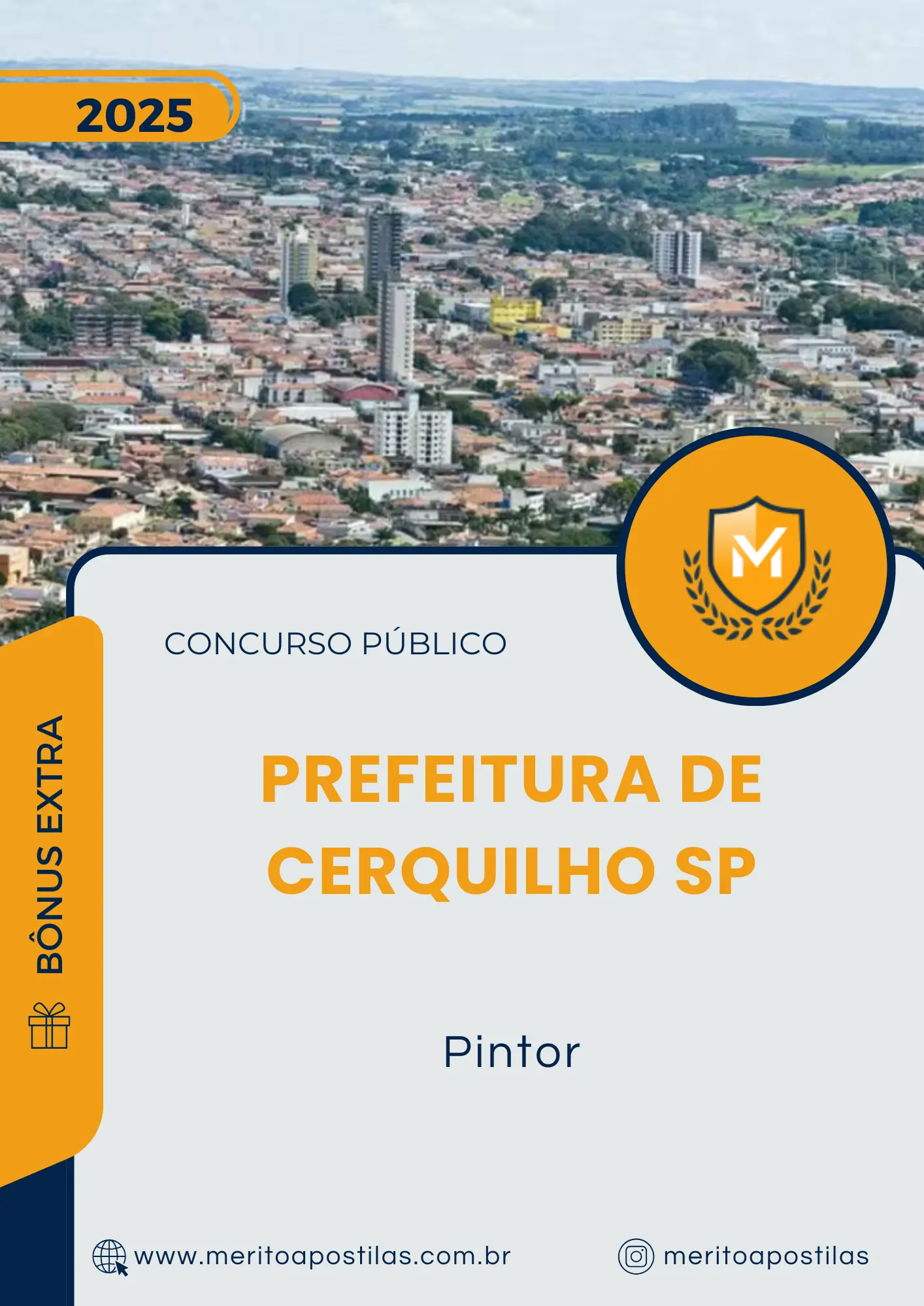Apostila Pintor Prefeitura de Cerquilho SP 2025
