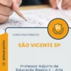 Apostila Professor Adjunto de Educação Básica II Arte Prefeitura de São Vicente SP 2025