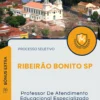 Apostila Professor De Atendimento Educacional Especializado Prefeitura de Ribeirão Bonito SP 2025