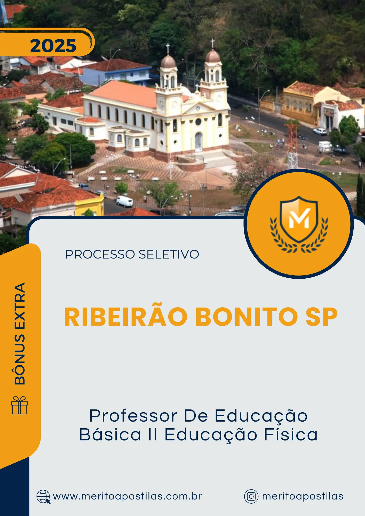 Apostila Professor De Educação Básica II Educação Física Prefeitura de Ribeirão Bonito SP 2025