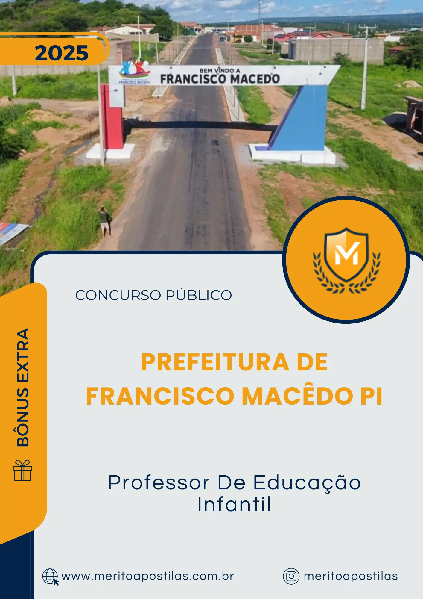 Apostila Professor De Educação Infantil Prefeitura de Francisco Macêdo PI 2025