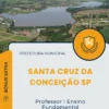 Apostila Professor I Ensino Fundamental Prefeitura de Santa Cruz da Conceição SP 2025