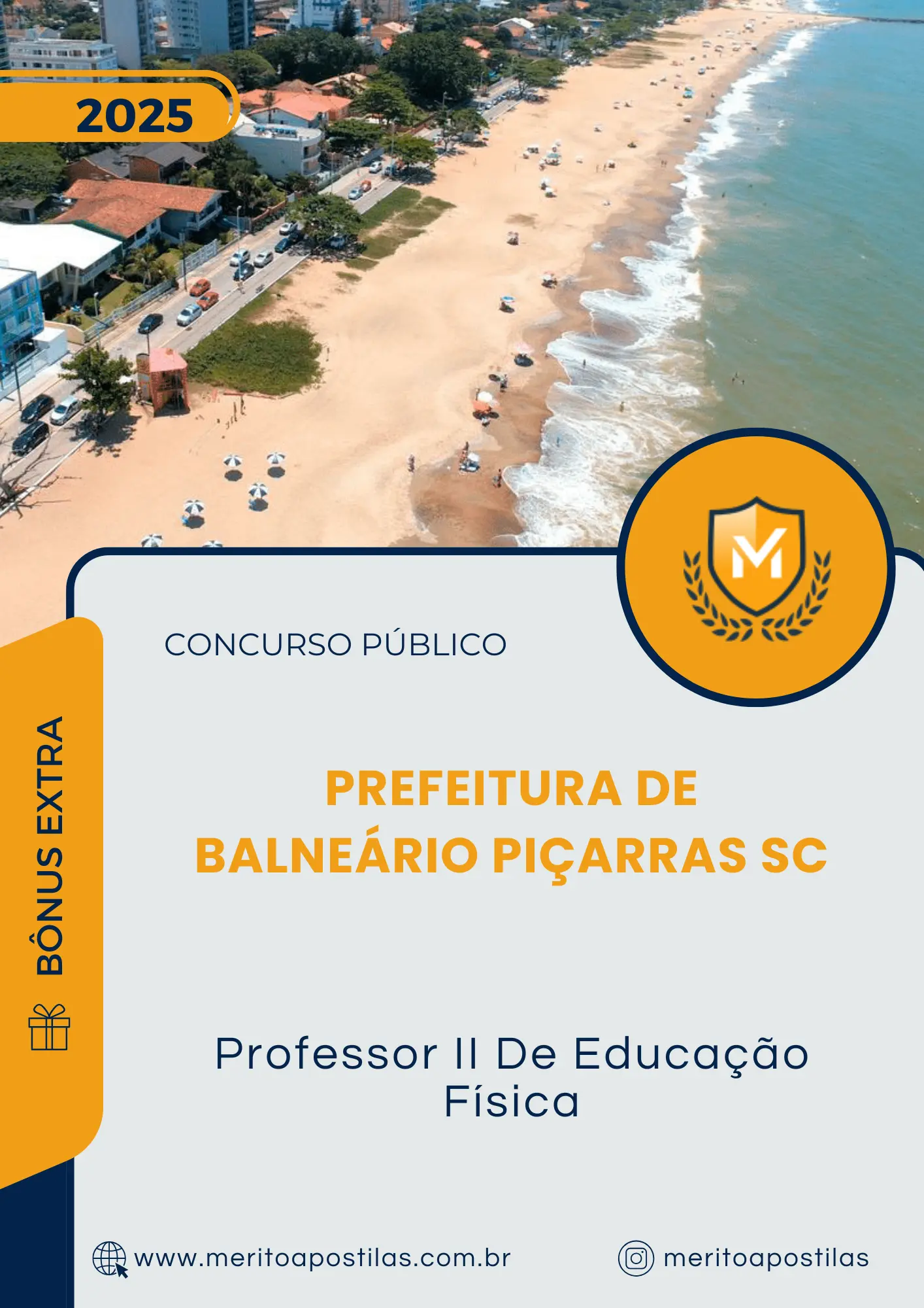 Apostila Professor II De Educação Física Prefeitura de Balneário Piçarras SC 2025