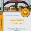 Apostila Professor de Educação Básica Prefeitura de Conquista D'Oeste MT 2025