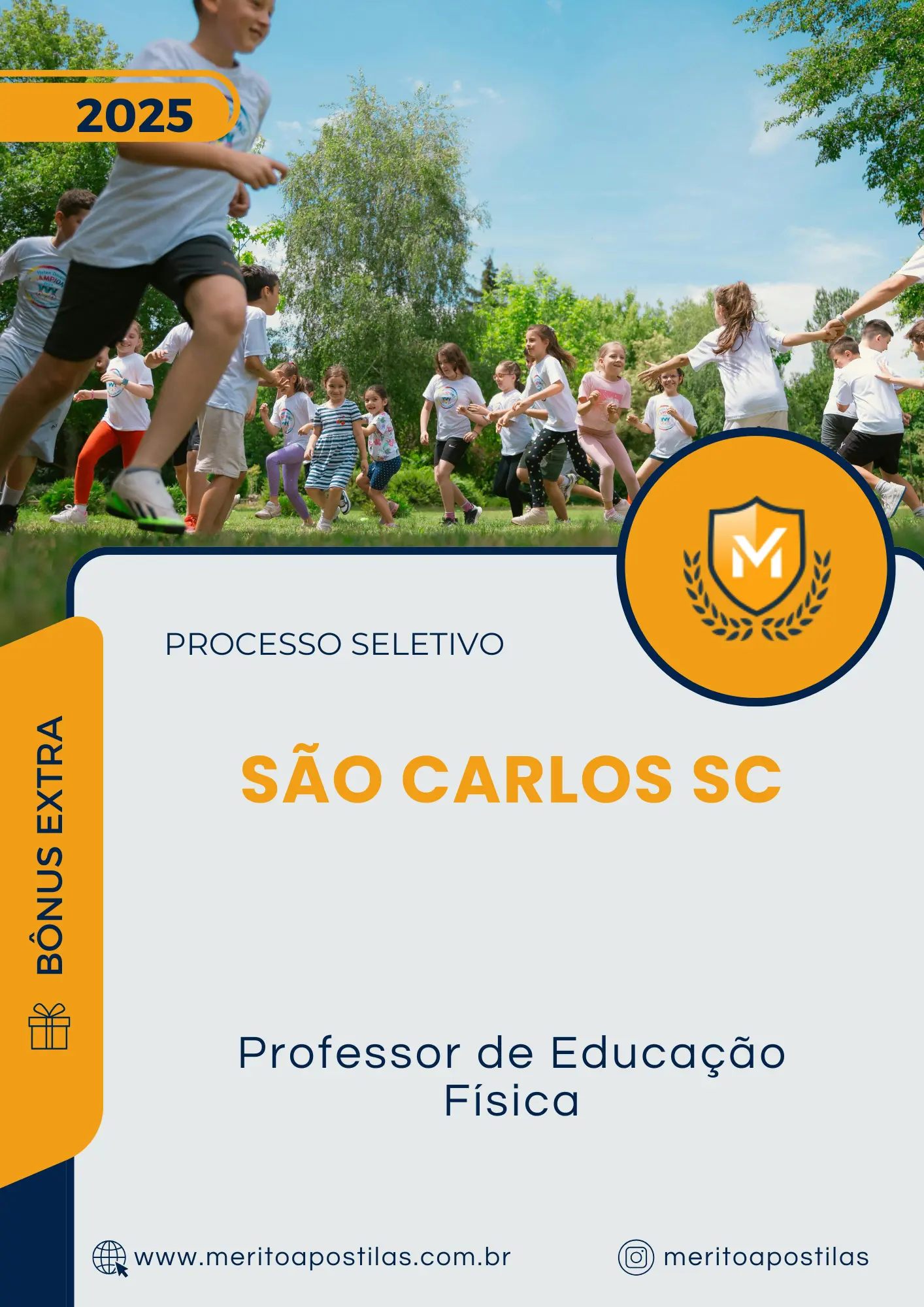 Apostila Professor de Educação Física Prefeitura de São Carlos SC 2025