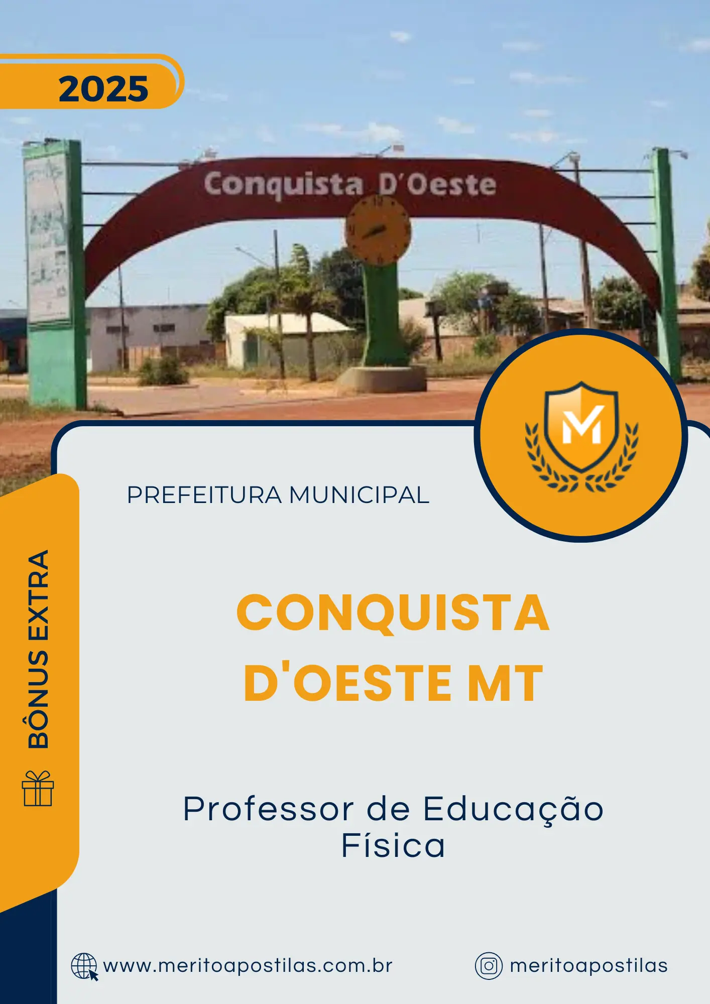 Apostila Professor de Educação Física Prefeitura de Conquista D'Oeste MT 2025