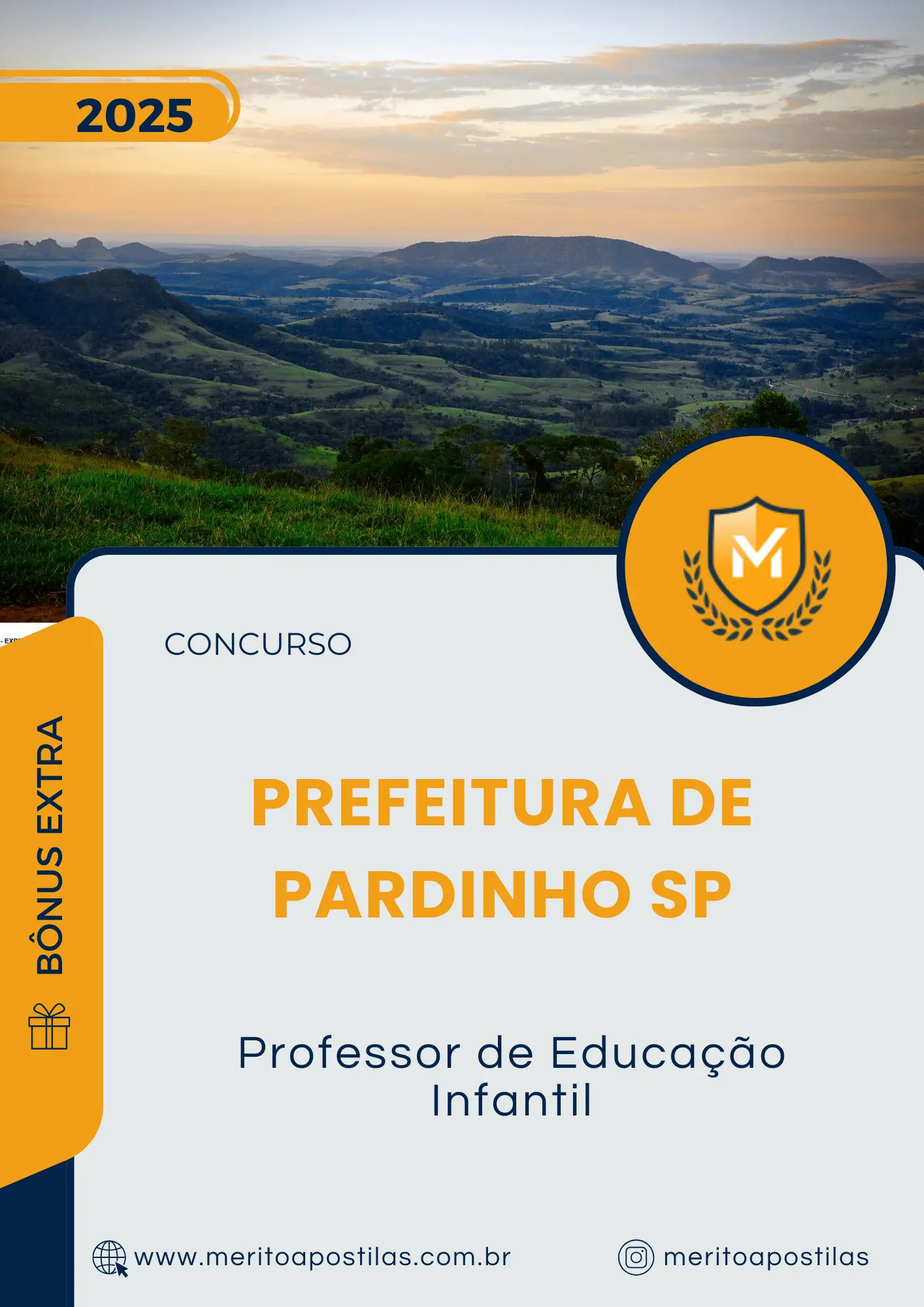 Apostila Professor de Educação Infantil Prefeitura de Pardinho SP 2025