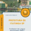 Apostila Professor de Língua Portuguesa PEB II Prefeitura de Itatinga SP 2025