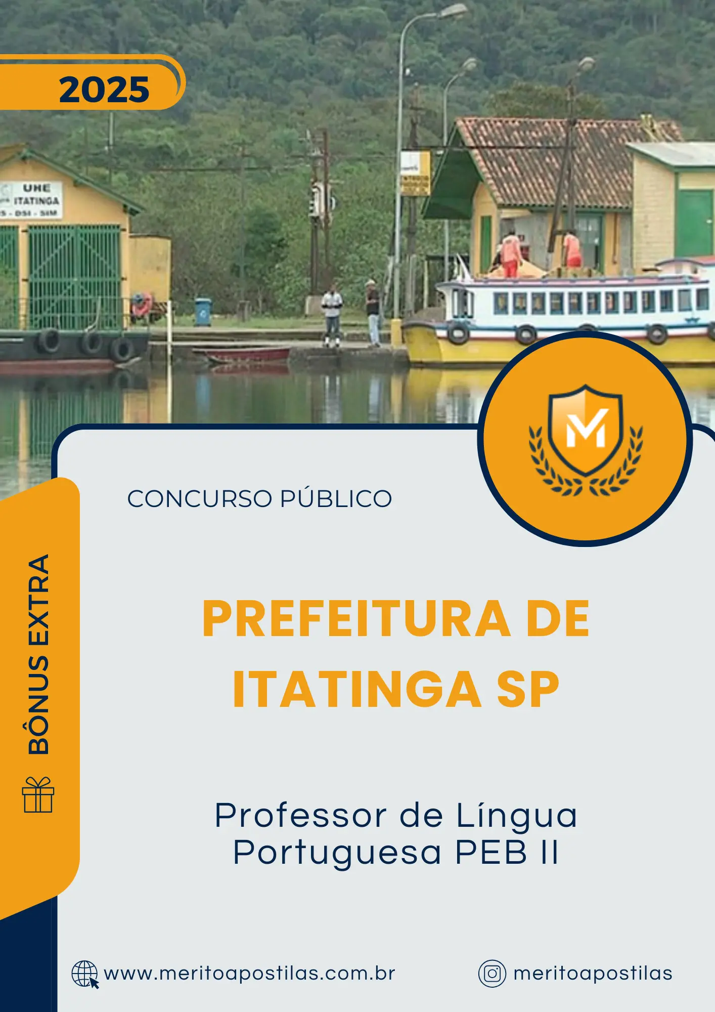 Apostila Professor de Língua Portuguesa PEB II Prefeitura de Itatinga SP 2025