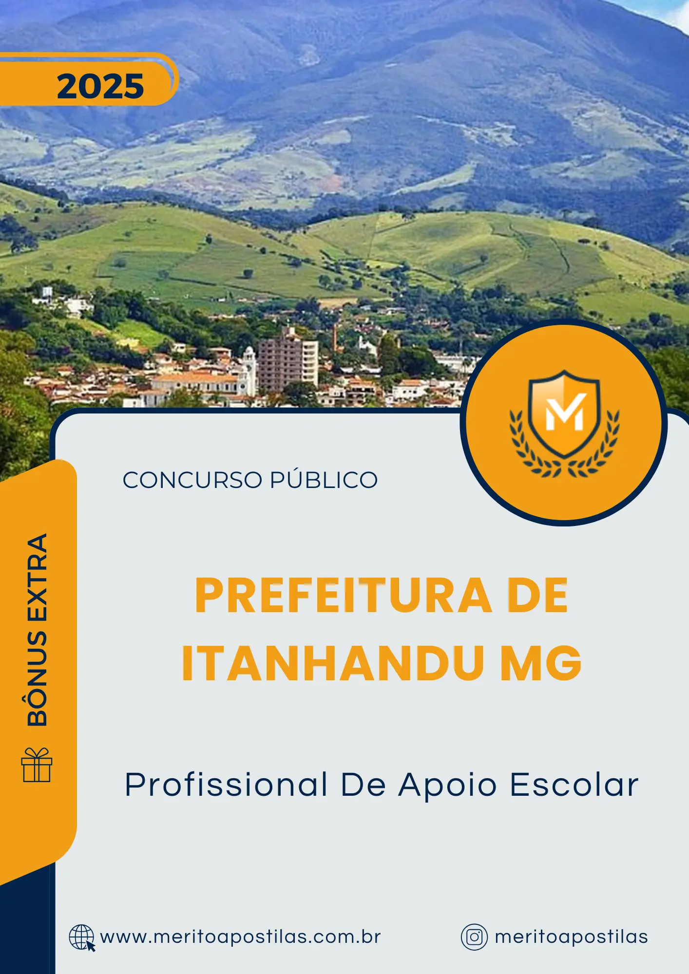 Apostila Profissional De Apoio Escolar Prefeitura de Itanhandu MG 2025