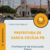 Apostila Profissional de Educação Física Prefeitura de Santa Cecília PB 2025
