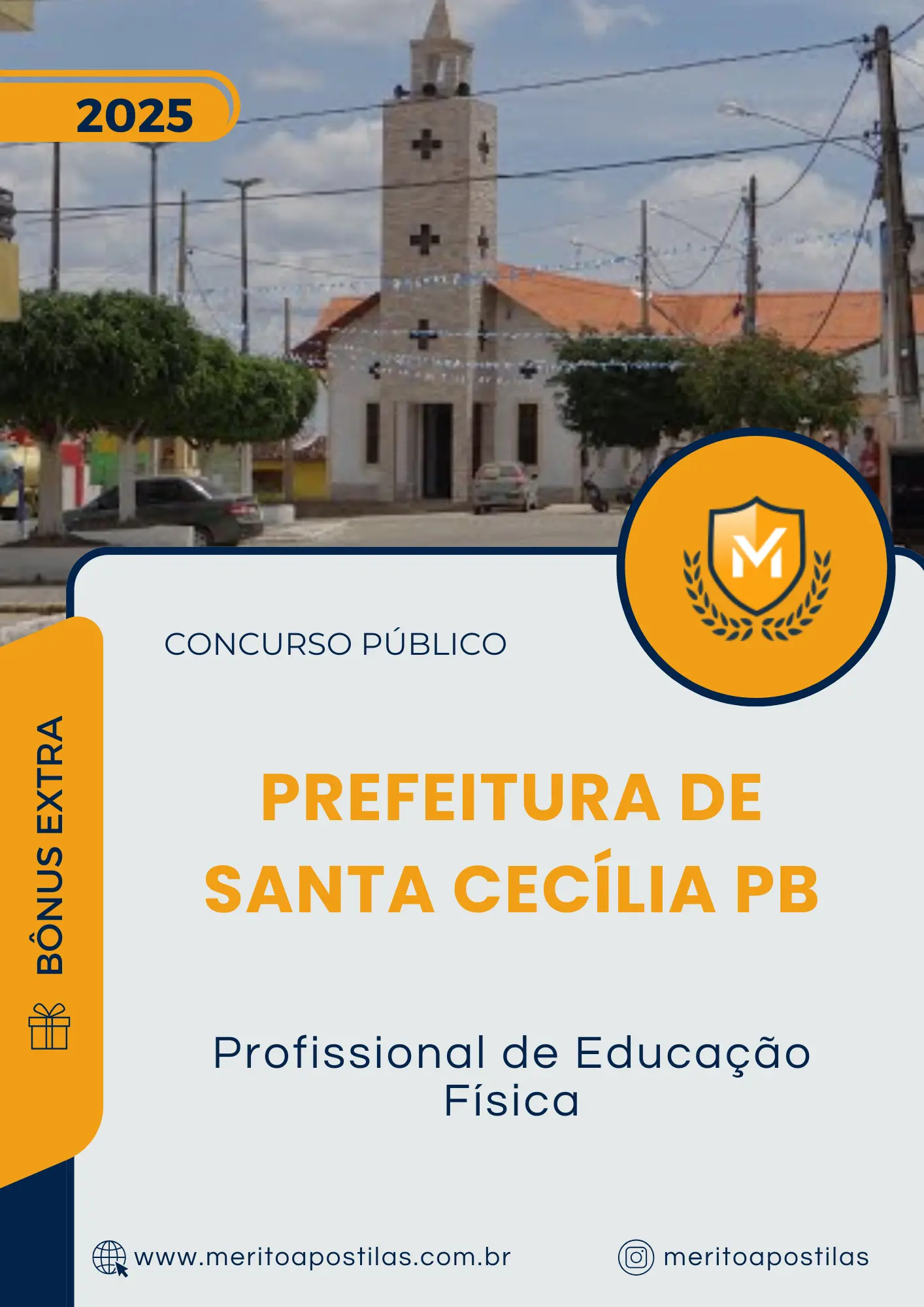 Apostila Profissional de Educação Física Prefeitura de Santa Cecília PB 2025