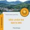 Apostila Psicólogo Prefeitura de São João da Mata MG 2025