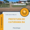 Apostila Psicólogo Prefeitura de Caturama BA 2025