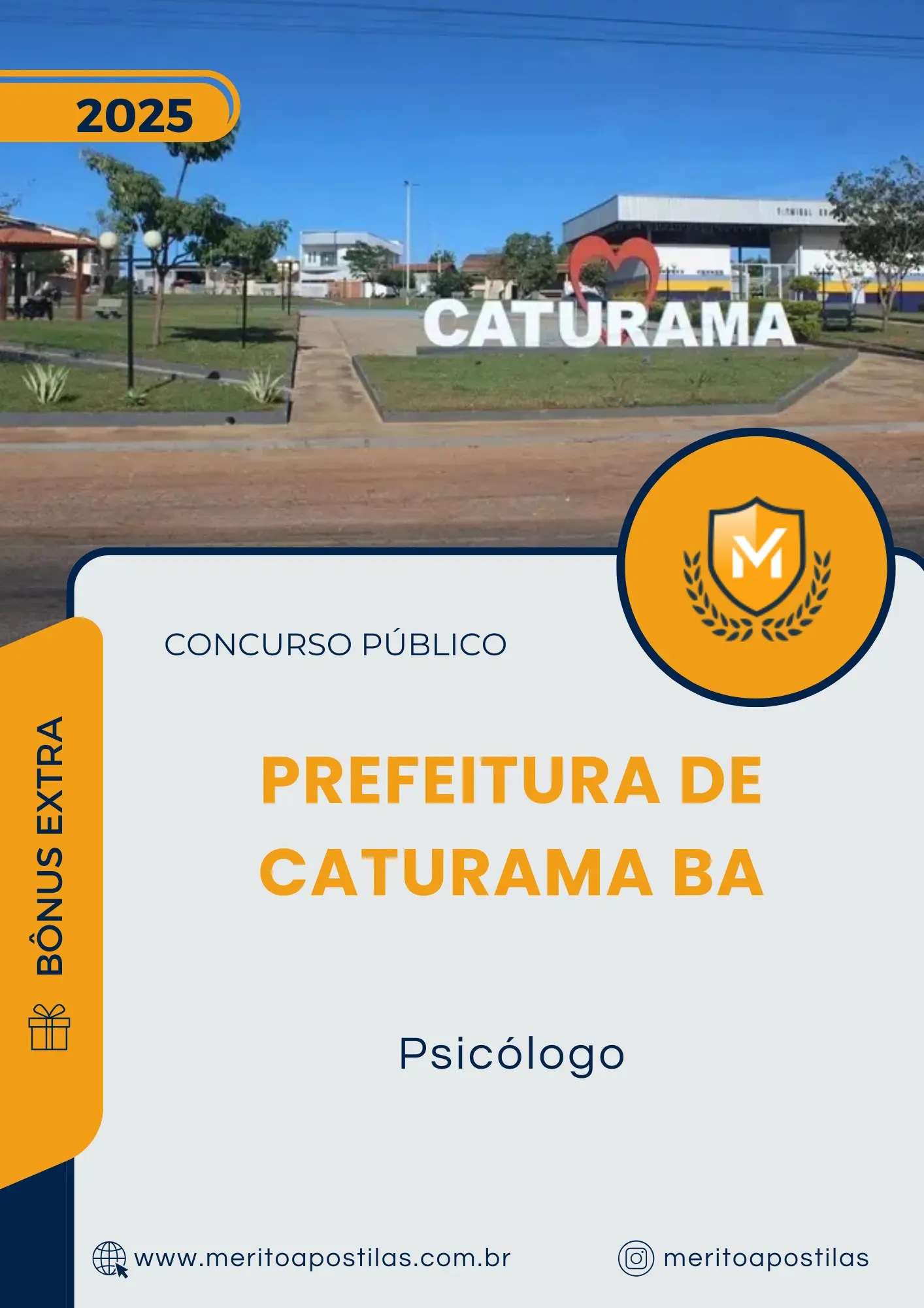 Apostila Psicólogo Prefeitura de Caturama BA 2025