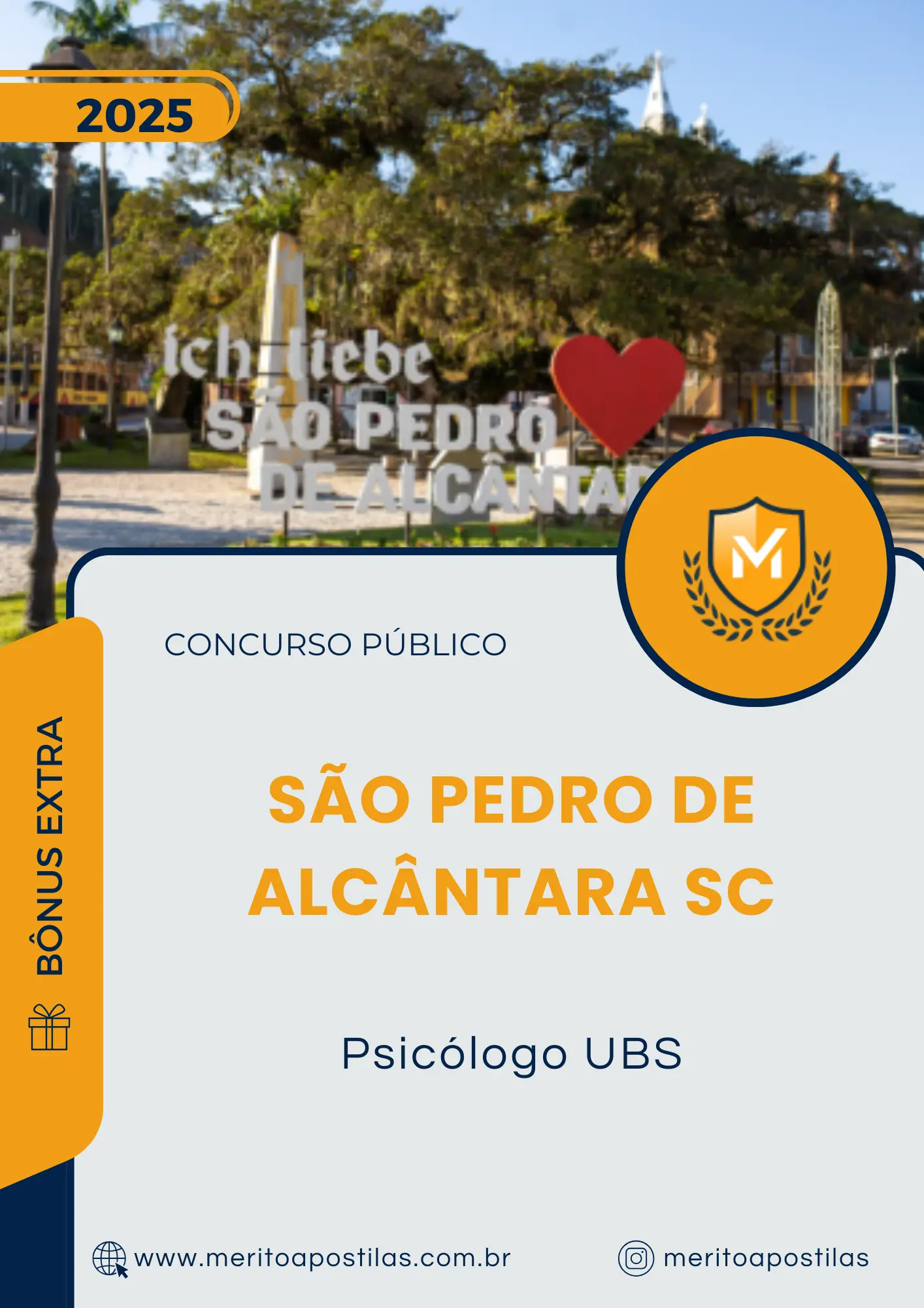 Apostila Psicólogo UBS Prefeitura de São Pedro de Alcântara SC 2025