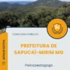 Apostila Psicopedagogo Prefeitura de Sapucaí Mirim MG 2025