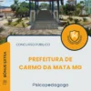 Apostila Psicopedagogo Prefeitura de Carmo da Mata MG 2025