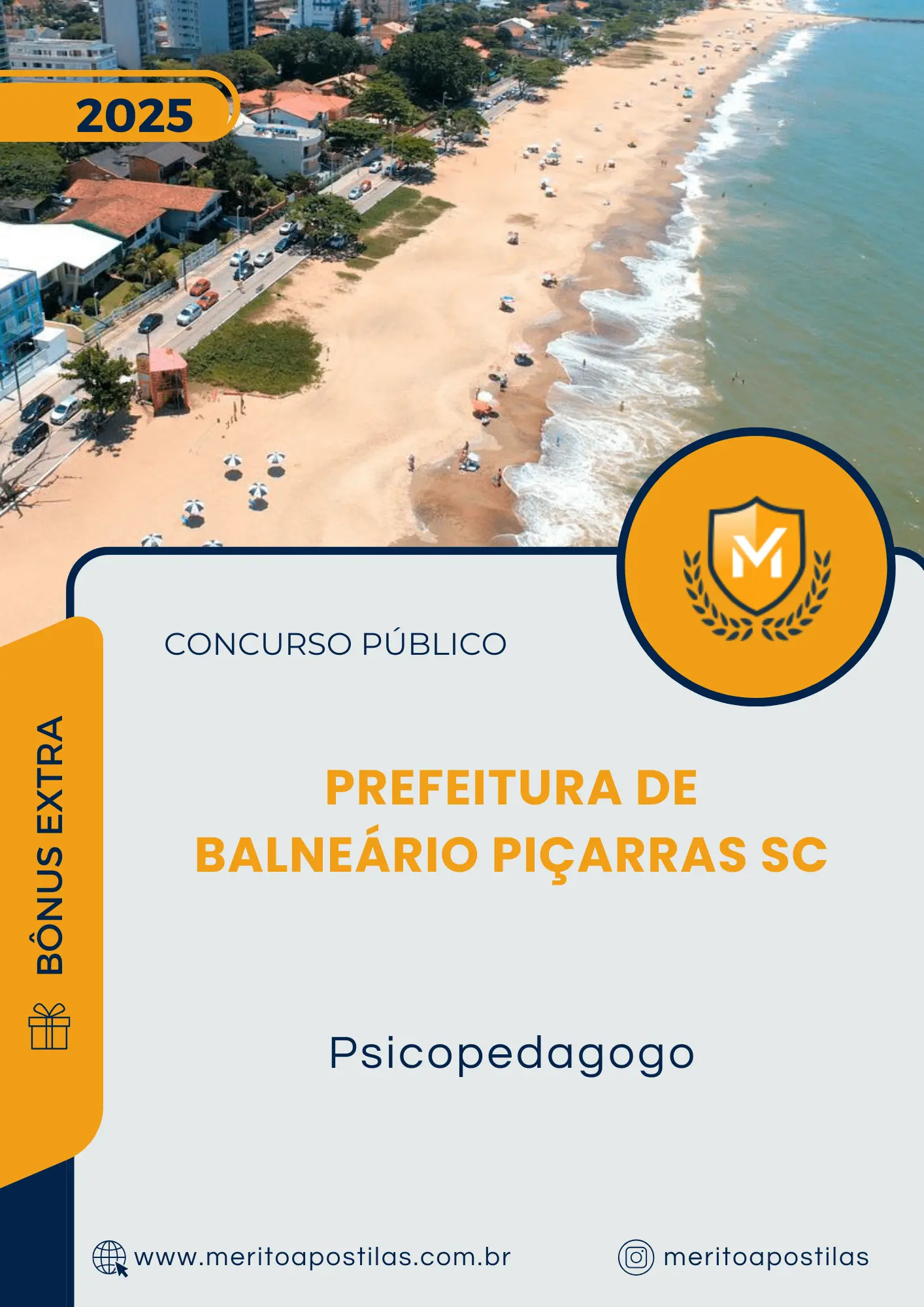 Apostila Psicopedagogo Prefeitura de Balneário Piçarras SC 2025