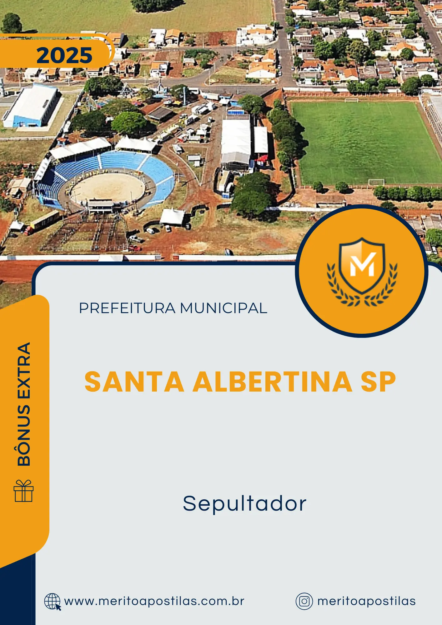 Apostila Sepultador Prefeitura de Santa Albertina SP 2025
