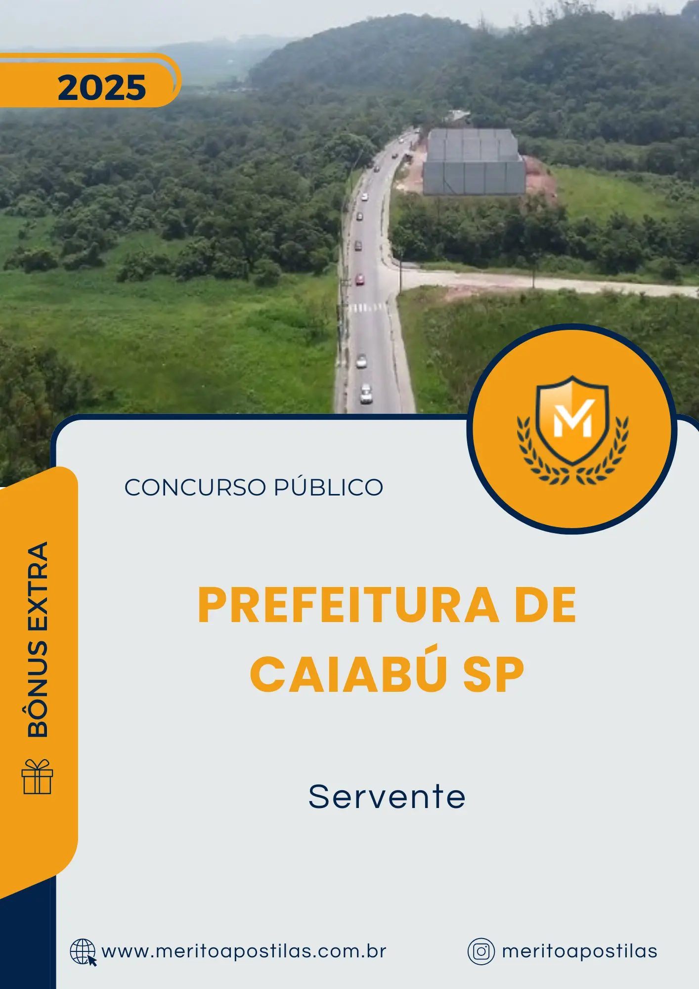 Apostila Servente Prefeitura de Caiabú SP 2025