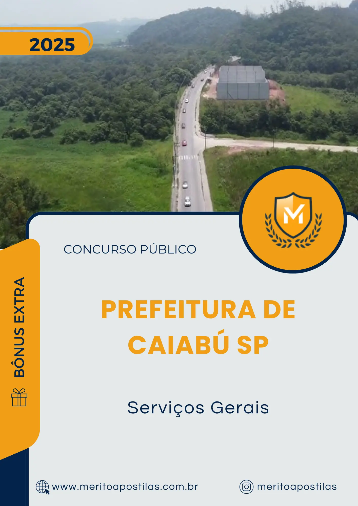 Apostila Serviços Gerais Prefeitura de Caiabú SP 2025