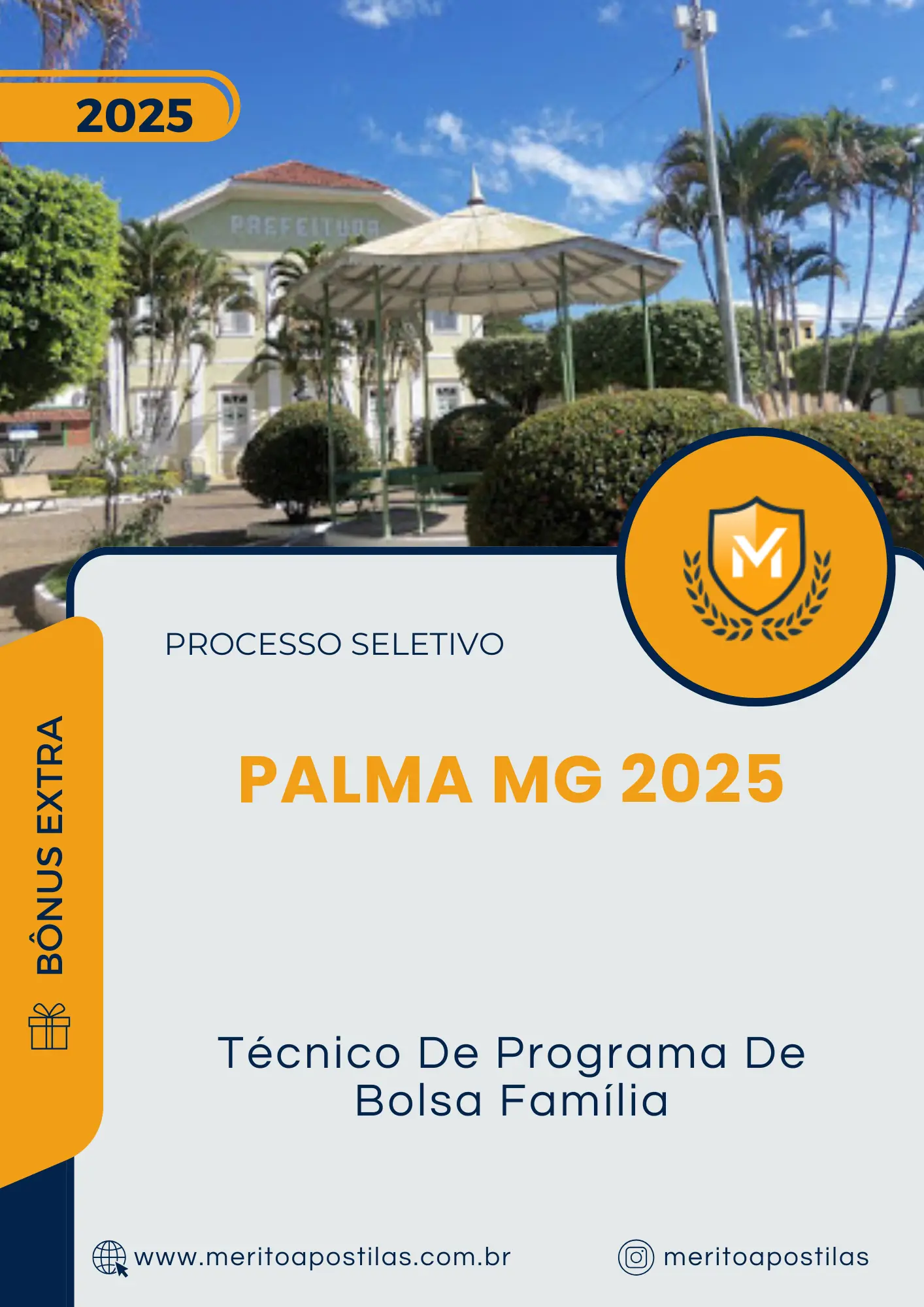 Apostila Técnico De Programa De Bolsa Família Prefeitura de Palma MG 2025