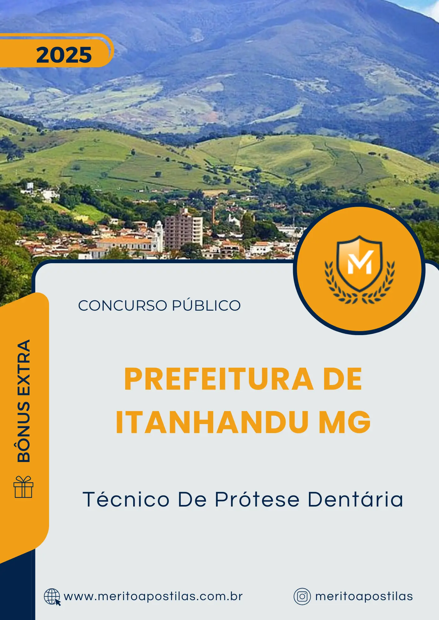 Apostila Técnico De Prótese Dentária Prefeitura de Itanhandu MG 2025