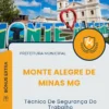 Apostila Técnico De Segurança Do Trabalho Prefeitura de Monte Alegre de Minas MG 2025