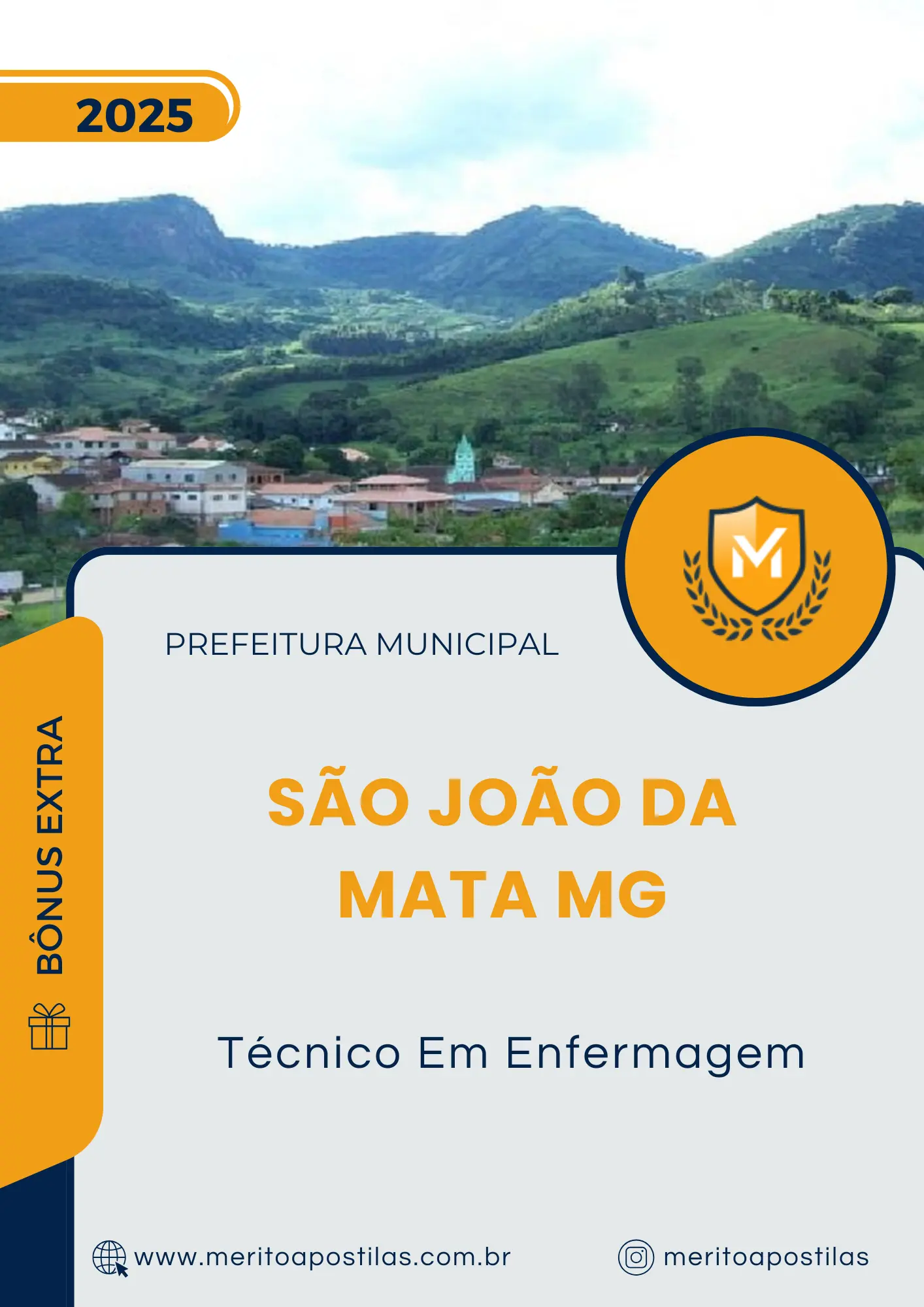 Apostila Técnico Em Enfermagem Prefeitura de São João da Mata MG 2025