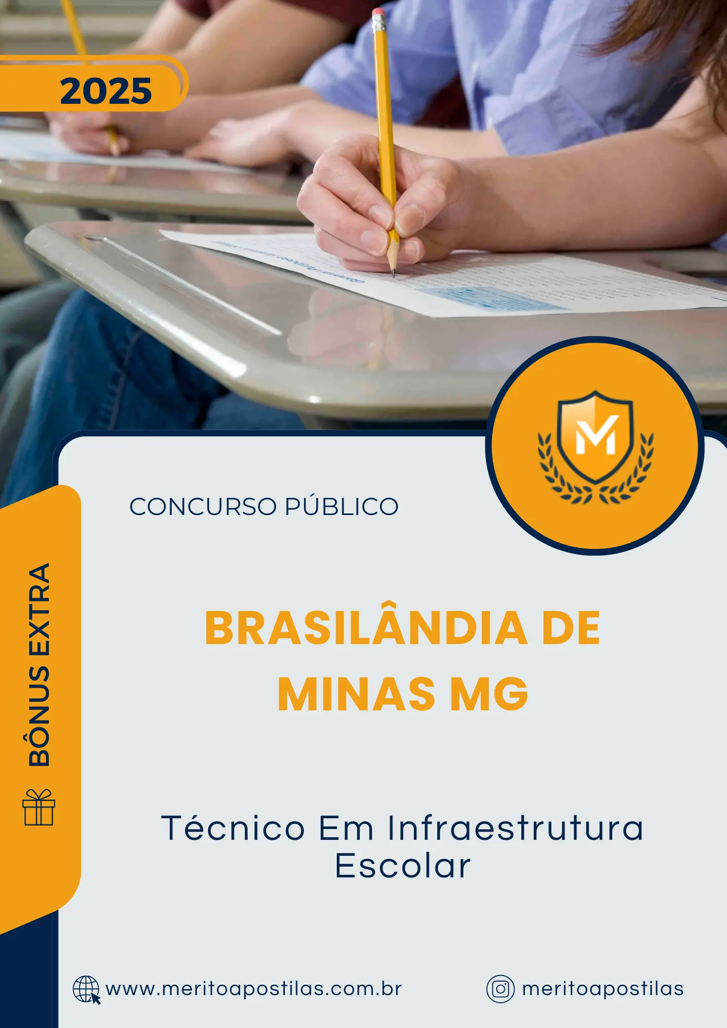 Apostila Técnico Em Infraestrutura Escolar Prefeitura de Brasilândia de Minas MG 2025