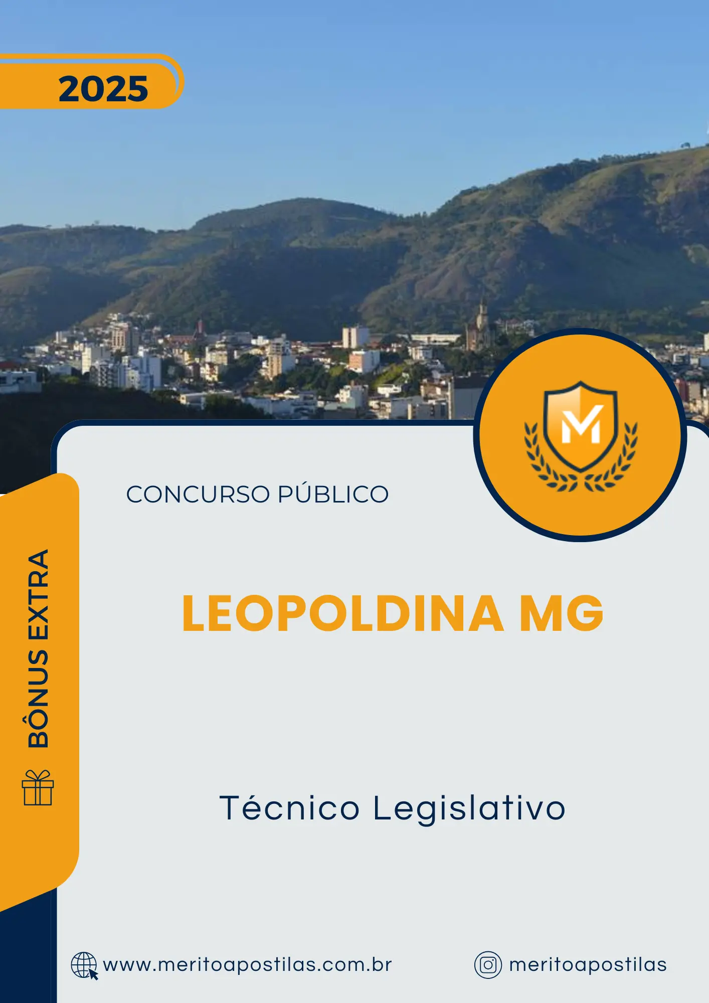 Apostila Técnico Legislativo Câmara de Leopoldina MG 2025