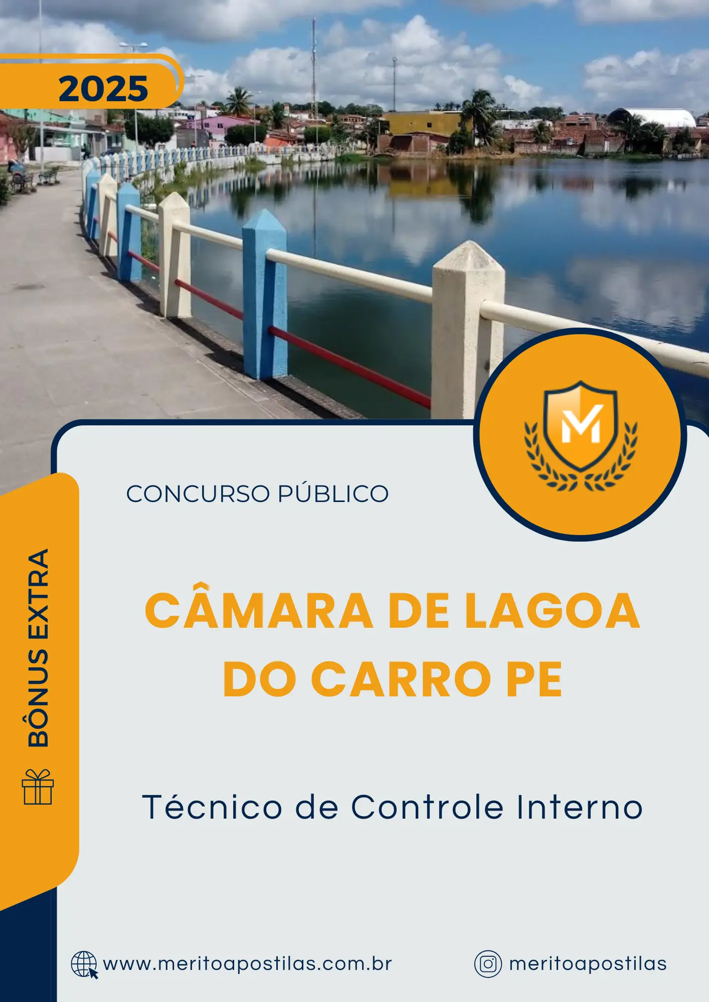 Apostila Técnico de Controle Interno Câmara de Lagoa do Carro PE 2025