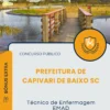 Apostila Técnico de Enfermagem EMAD Prefeitura de Capivari de Baixo SC 2025