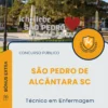 Apostila Técnico em Enfermagem Prefeitura de São Pedro de Alcântara SC 2025