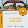Apostila Técnico em Enfermagem Prefeitura de Conquista D'Oeste MT 2025