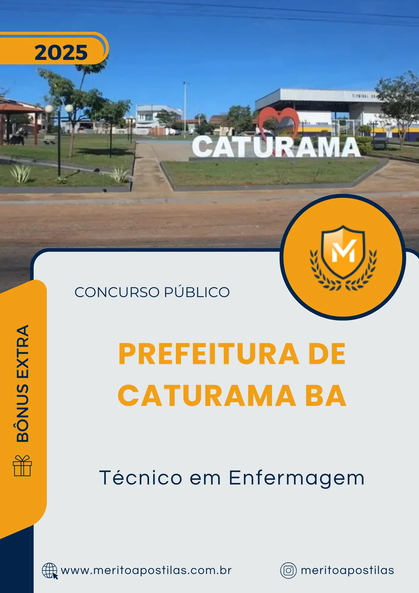 Apostila Técnico em Enfermagem Prefeitura de Caturama BA 2025