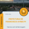 Apostila Técnico em Enfermagem Prefeitura de Francisco Ayres PI 2025