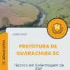 Apostila Técnico em Enfermagem de ESF Prefeitura de Guaraciaba SC 2025