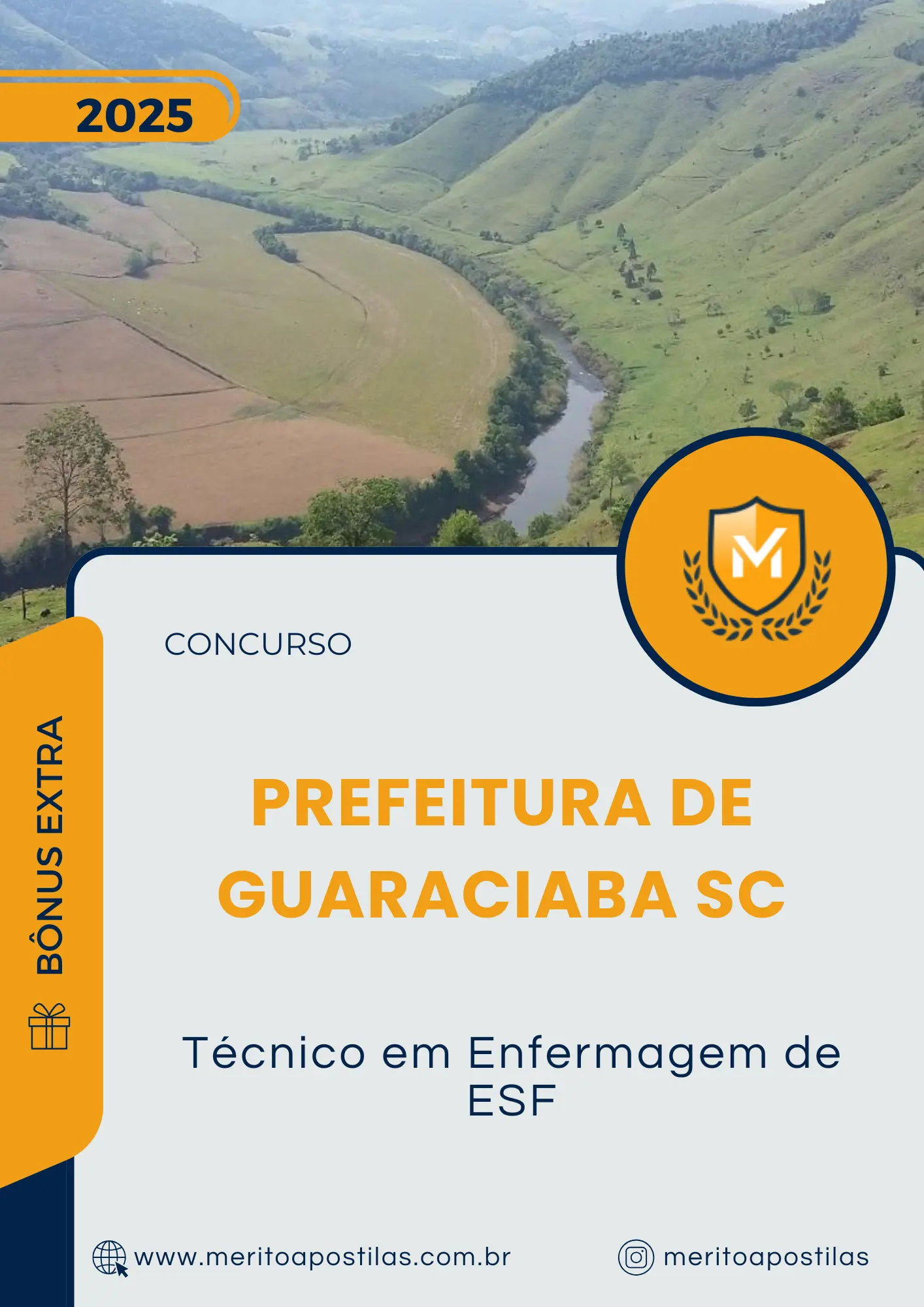 Apostila Técnico em Enfermagem de ESF Prefeitura de Guaraciaba SC 2025